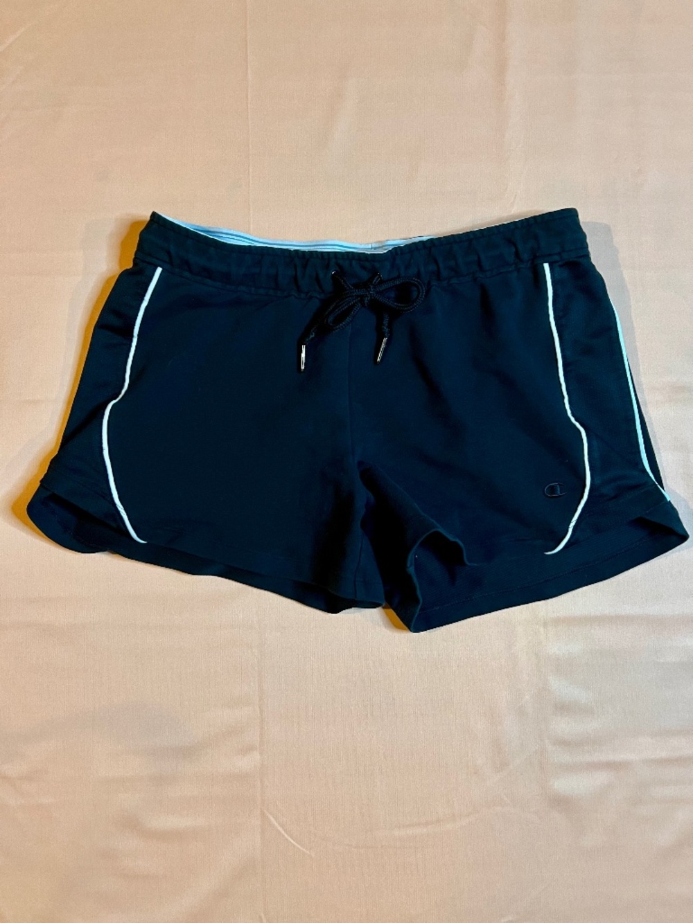Champion Mini Athletic Cotton Shorts w/ Drawstring